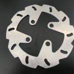 Disco freno custom per ciclomotori realizzato su misura in acciamo 3 mm